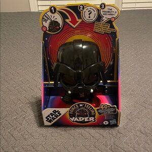Star Wars Black Force N' Telling Vader (New With Tags)